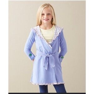 Matilda Jane Size 14 Good Hart Northern Lights Willow hooded jacket light purple